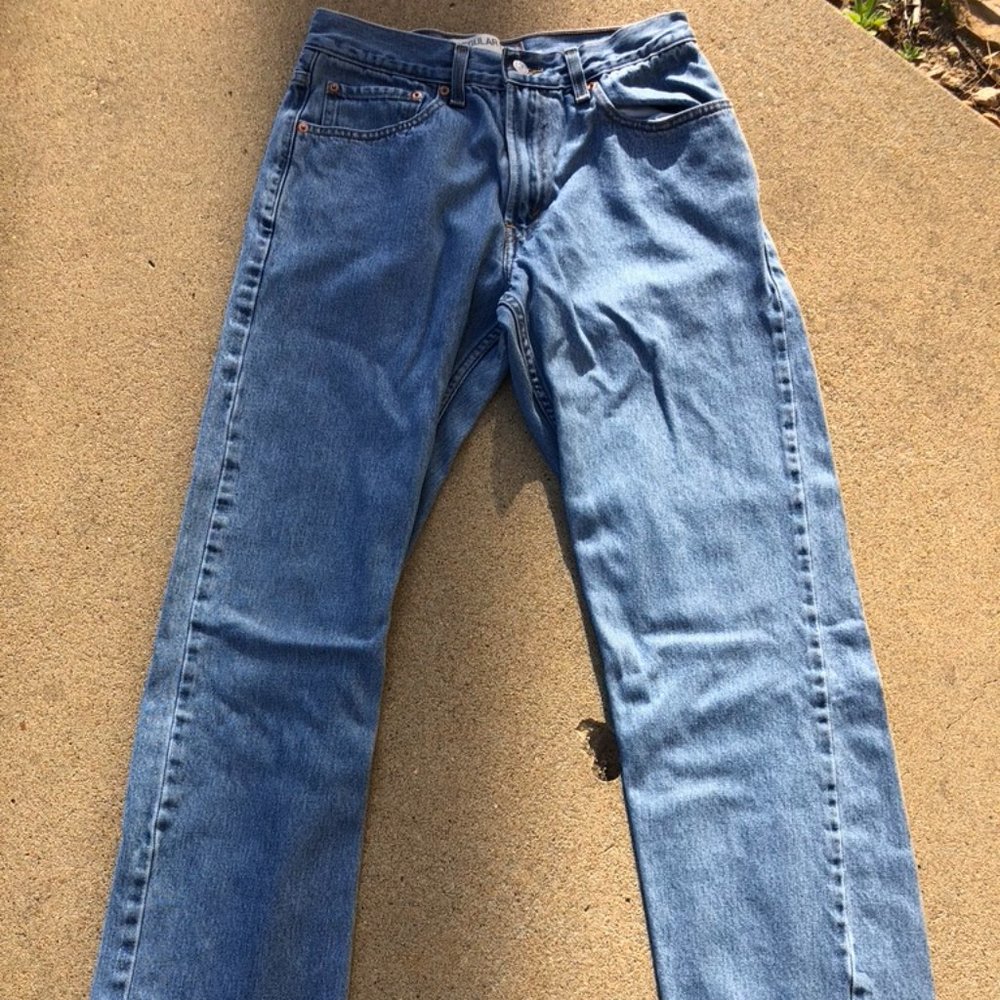 Thrifted Levi's 505 Regular Fit Medium Wash